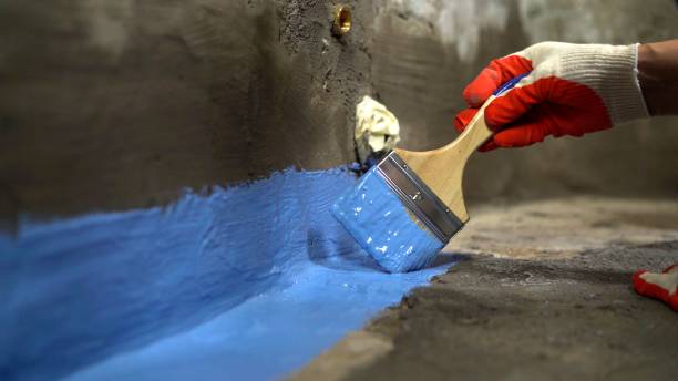 SJ Waterproofing Pros commercial waterproofing team near Halstead, KS